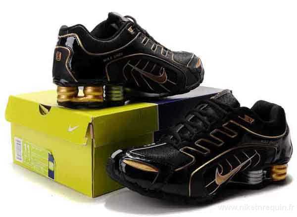Nike Shox R5 paniers ou des Noires (3)